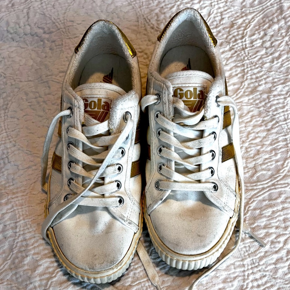 Gola Mark Cox Canvas Tennis Shoe